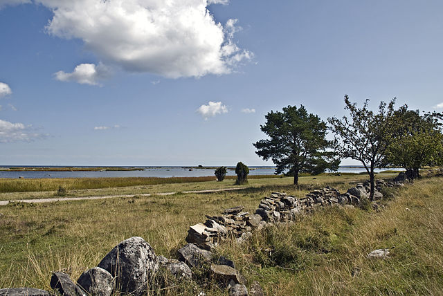 Beautiful landscape of Gotland